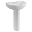 22-Inch Evolution 4-Inch Centerset Pedestal Sink Top and Leg Combination