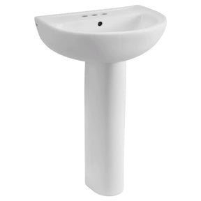 22-Inch Evolution 4-Inch Centerset Pedestal Sink Top and Leg Combination