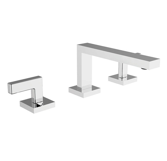 Widespread basin faucet