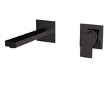 Wall mount basin faucet