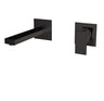 Wall mount basin faucet