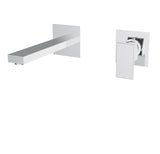Wall mount basin faucet