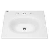 Studio® S 24-Inch Vitreous China Vanity Sink Top 8-Inch Centers