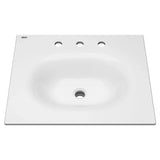 Studio® S 24-Inch Vitreous China Vanity Sink Top 8-Inch Centers