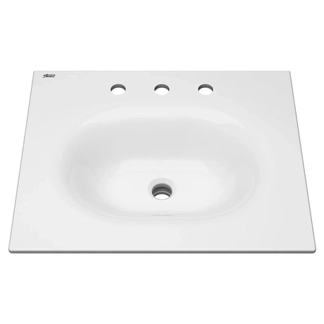 Studio® S 24-Inch Vitreous China Vanity Sink Top 8-Inch Centers