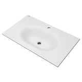 Studio® S 33-Inch Vitreous China Vanity Sink Top Center Hole Only