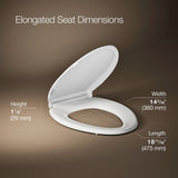 Cachet® Recycled ReadyLatch® Quiet-Close™ elongated toilet seat