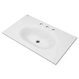 Studio® S 33-Inch Vitreous China Vanity Sink Top 8-Inch Centers