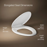 Lustra™ Quick-Release™ elongated toilet seat