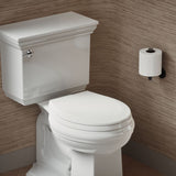 Lustra™ Quick-Release™ round-front toilet seat