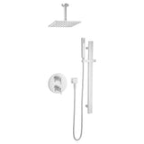 6-Inch Ceiling Mount Rain Showerhead Arm