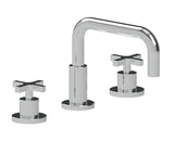 Widespread basin faucet