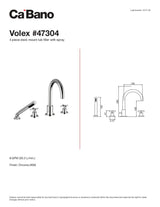 4 piece deck mount tub filler with hand shower