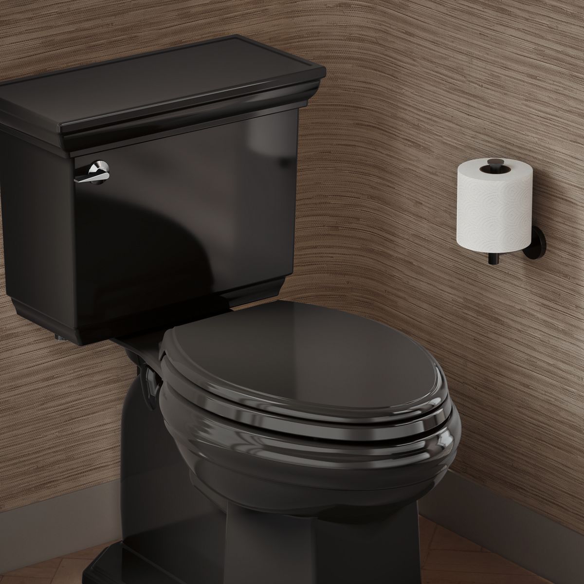 Glenbury™ ReadyLatch® Quiet-Close™ elongated toilet seat