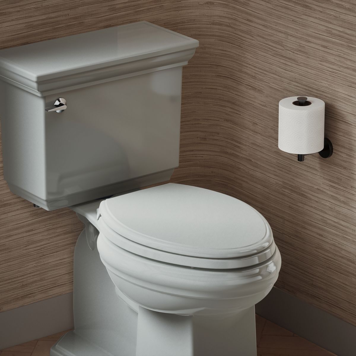 Glenbury™ ReadyLatch® Quiet-Close™ elongated toilet seat
