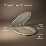Glenbury™ ReadyLatch® Quiet-Close™ elongated toilet seat