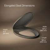 Glenbury™ ReadyLatch® Quiet-Close™ elongated toilet seat
