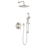 Round 30-Inch Shower Slide Bar