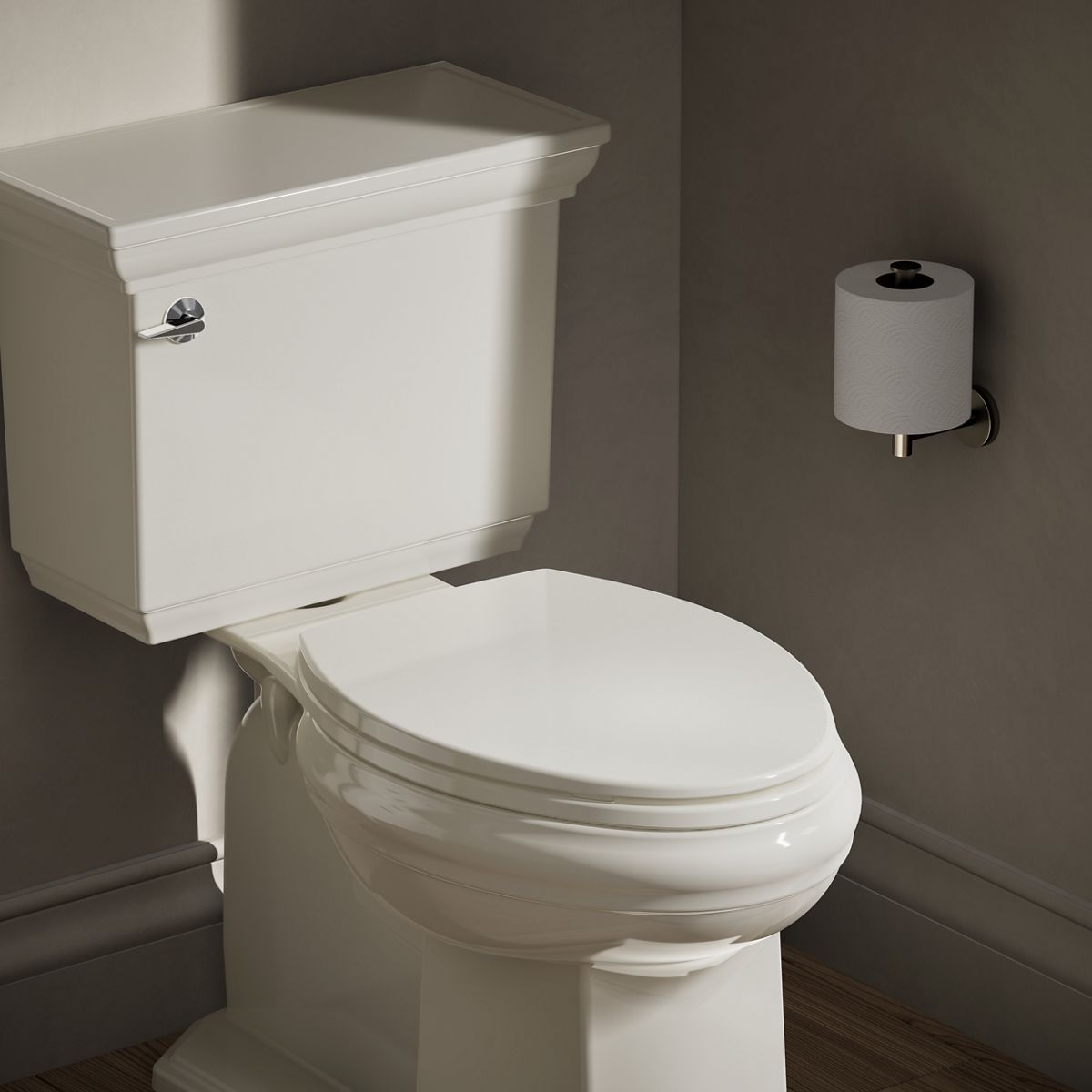 Brevia™ Quick-Release™ elongated toilet seat