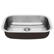 Portsmouth® 23 x 18-Inch Stainless Steel Undermount Single-Bowl ADA Kitchen Sink