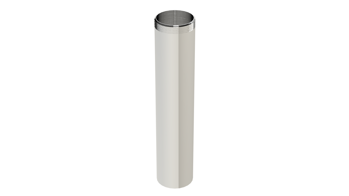 6" 1-1/4" T.O.E. Extension Tube - 17GA (4831-6CP)
