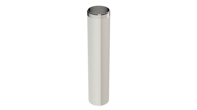 6" 1-1/4" T.O.E. Extension Tube - 17GA (4831-6CP)