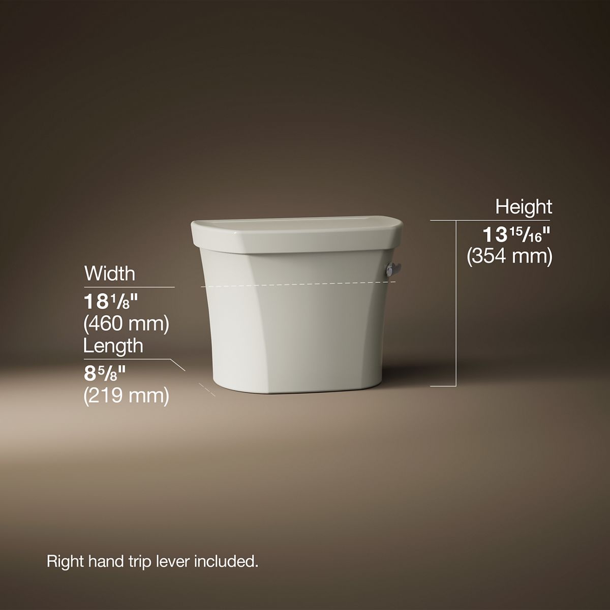 Wellworth® Toilet tank, 1.28 gpf