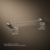 Memoirs® Stately 24" towel bar