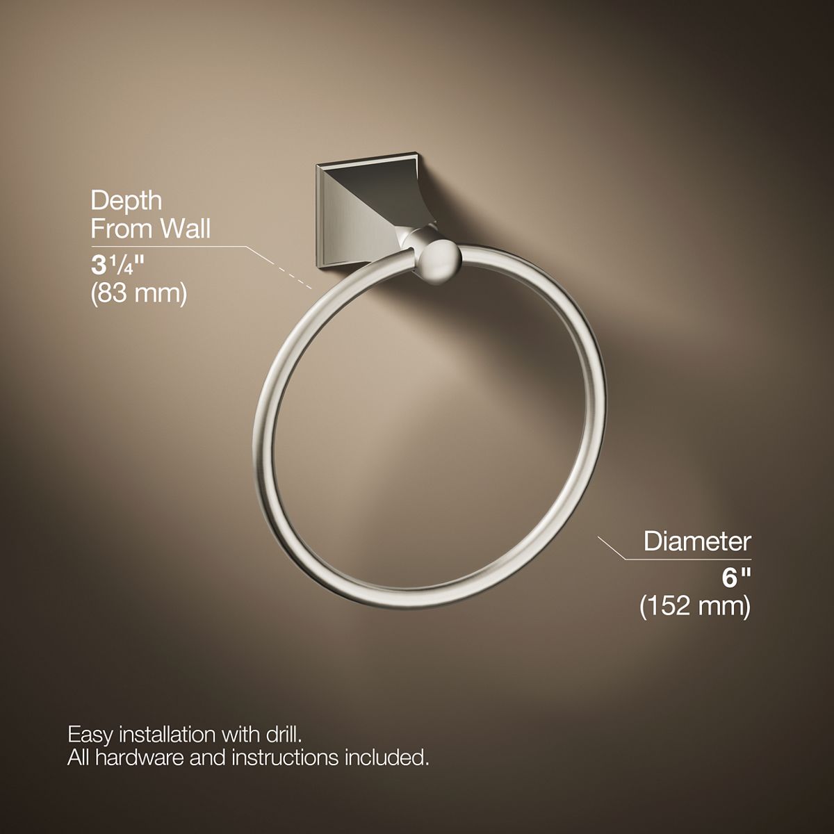 Memoirs® Stately Towel ring