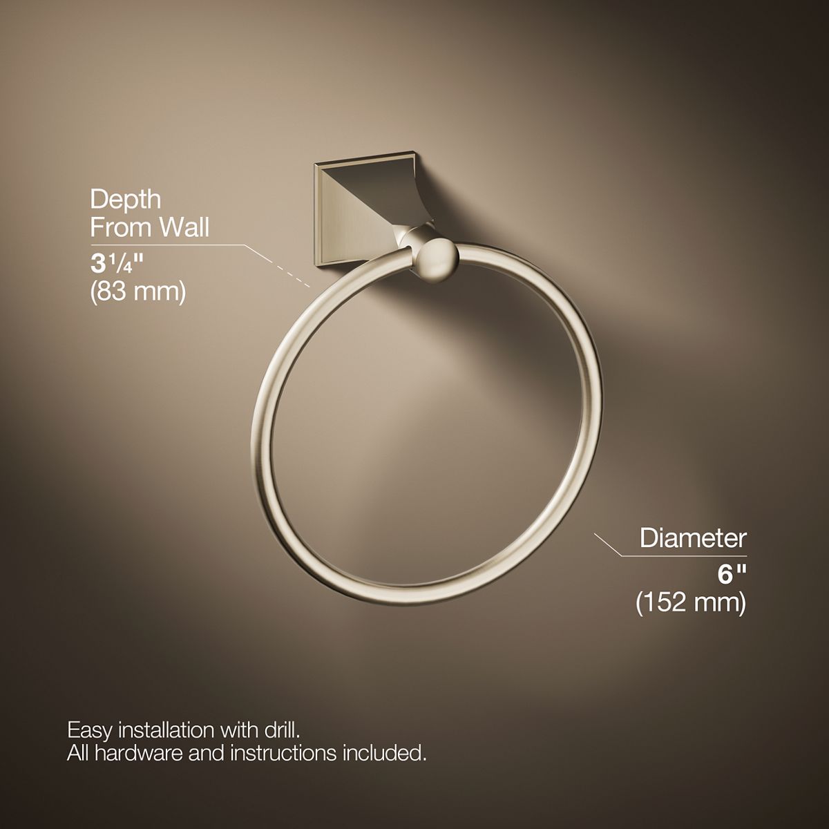 Memoirs® Stately Towel ring