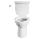 Cadet® Touchless Chair Height Elongated Toilet with Locking Device - Less Seat