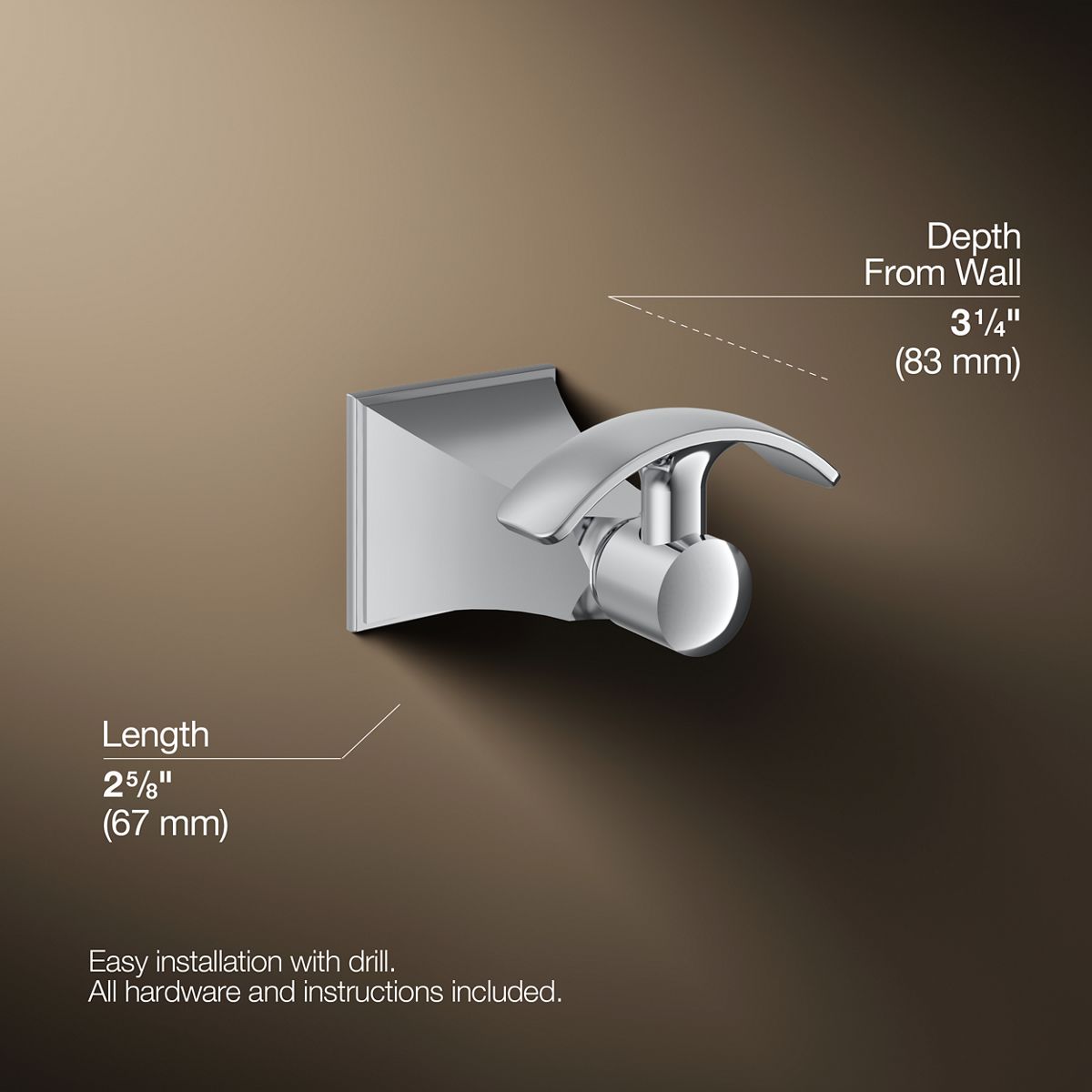 Memoirs® Stately Robe hook