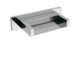 Quadra tub wall mount water fall spout/water fall shower head