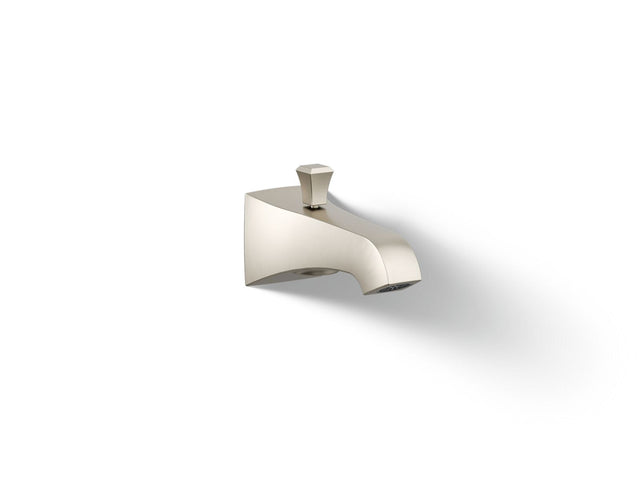 Memoirs® Stately Wall-mount bath spout with Deco design and diverter