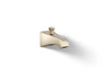 Memoirs® Stately Wall-mount bath spout with Deco design and diverter