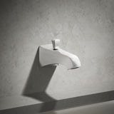 Memoirs® Stately Wall-mount bath spout with Deco design and diverter