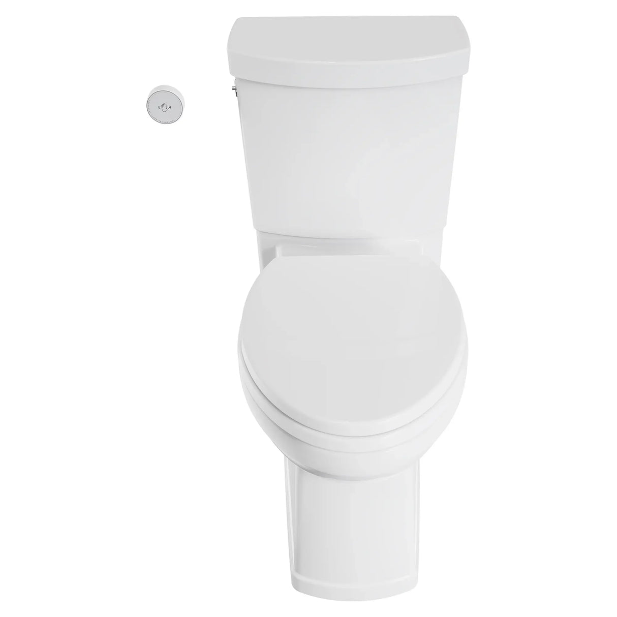 Estate® Touchless Skirted Two-Piece 1.28 gpf/4.8 Lpf Chair Height Elongated Toilet With Seat