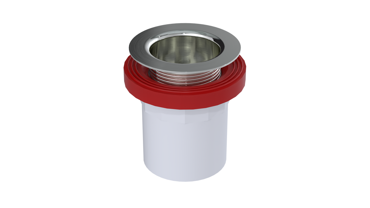 PVC Integral Waste & Overflow Rough-In Kit (5001)