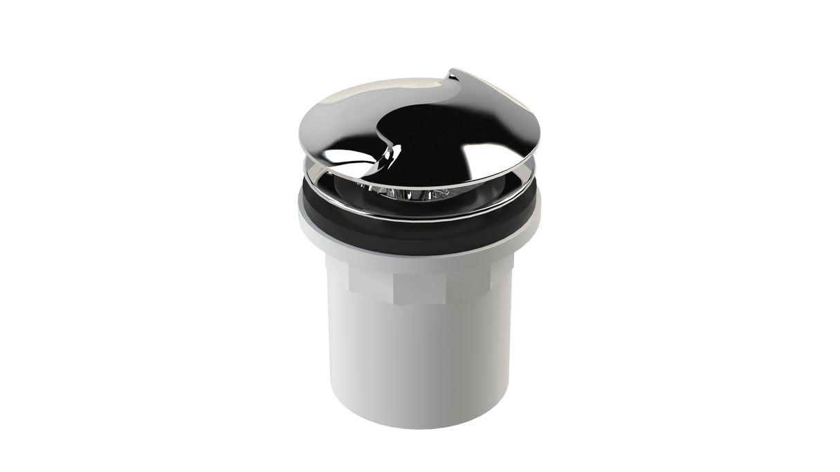 PVC Integral Waste & Overflow Twirl™ Kit with Overflow (500T)