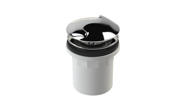PVC Integral Waste & Overflow Twirl™ Kit with Overflow (500T)