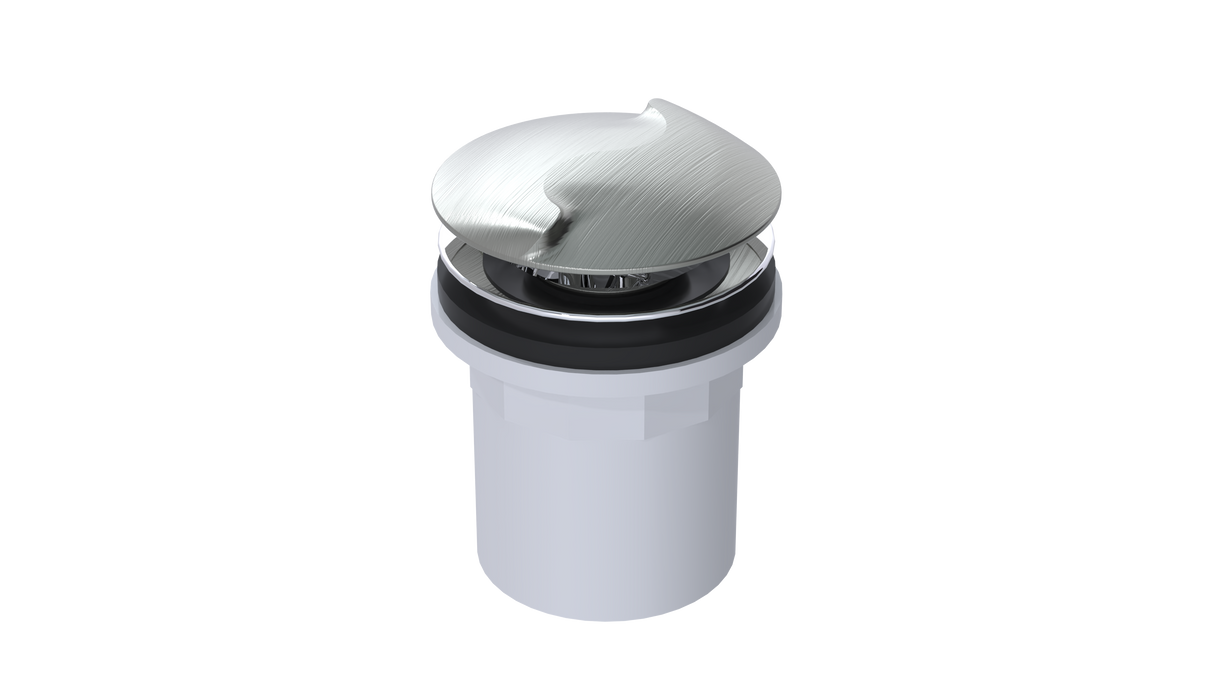 PVC Integral Waste & Overflow Twirl™ Kit with Overflow (500T)