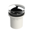 PVC Integral Waste & Overflow Clicker® Kit with Overflow, Partially Threaded Strainer (501Q)