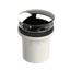 PVC Integral Waste & Overflow Clicker® Kit with Overflow, Partially Threaded Strainer (501Q)