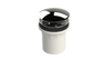 PVC Integral Waste & Overflow Clicker® Kit with Overflow, Partially Threaded Strainer (501Q)