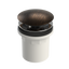 PVC Integral Waste & Overflow Clicker® Kit with Overflow, Partially Threaded Strainer (501Q)
