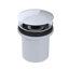 PVC Integral Waste & Overflow Clicker® Kit with Overflow, Partially Threaded Strainer (501Q)