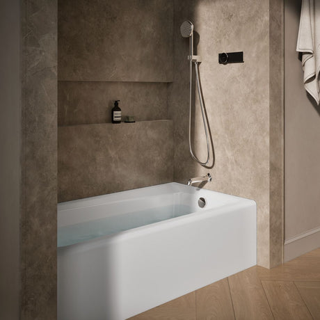 Mendota® 60" x 32" alcove bath, right drain