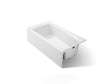 Mendota® 60" x 32" alcove bath, right drain