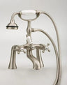 5100 SERIES Offset Deck-Mount Tub Filler - Lever Handles - Porcelain Accents 5106-LEV