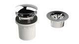 PVC Integral Waste & Overflow Clicker® Kit - Without Overflow (510Q)